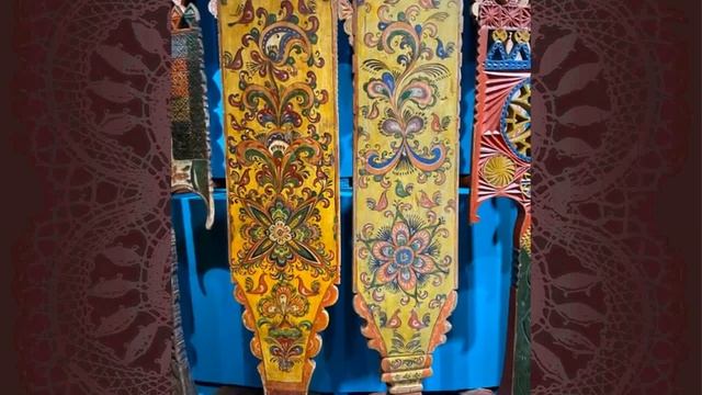 «Народные промыслы...» Ракульская роспись #folkcrafts #raculskayapainting