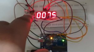 4 Digit 7 Segment display Countdown Timer || Arduino🔥