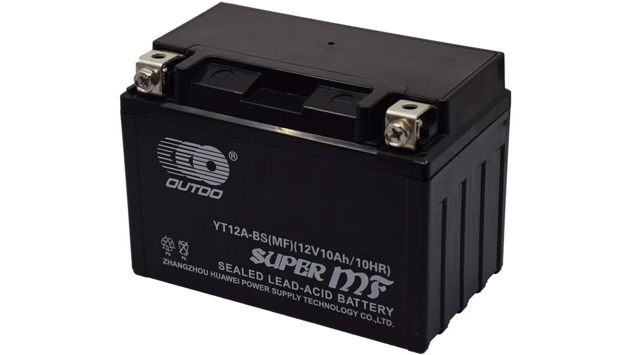 Outdo YT12A-BS 12V 10Ah motor akkumulátor