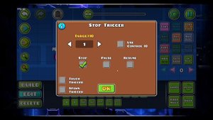 Как сделать физику блока в Geometry Dash 2.2