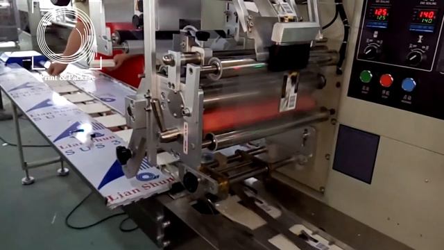 Горизонтальная машина с датером и этикеровщиком