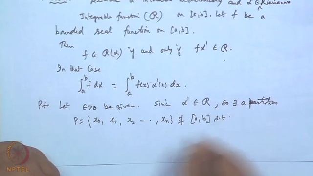Mod-39 Lec-42 Properties of Reimann Stieltjes Integral (Contd.)