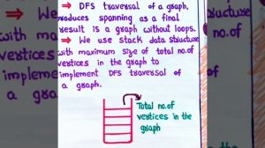 Graph Traversal Part-2 in Data Structures DFS(Depth First Search)#Lahari_Vlogs #DFS #datastructures