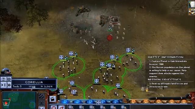 Star Wars Empire at War Galactic Conquest Part 8 смотреть онлайн