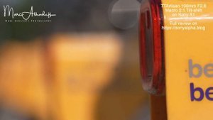 TTArtisan 100mm F2.8 Macro 2:1 Tilt-Shift on Sony A1