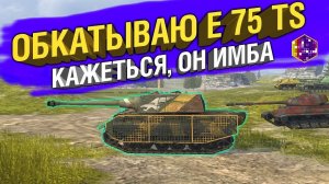 Е 75 TS ВоT БЛИЦ ПОДРОБНЫЙ ОБЗОР