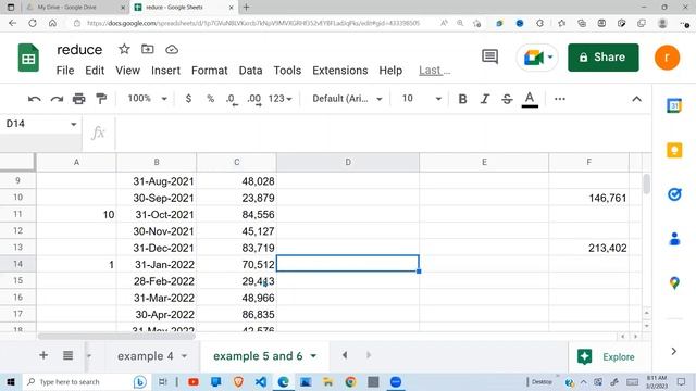 Google sheets scan function-very powerful function. six examples