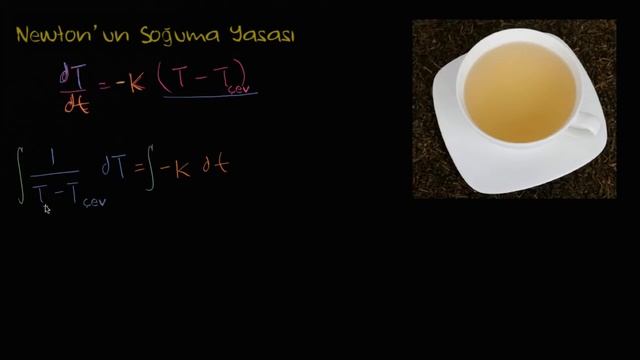 Newton’un Soğuma Yasası (Matematik)(Diferansiyel Denklemler)