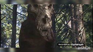 Tyrannosaurus vs Triceratops vs another Tyrannosaurus/2 Тираннозавра против Трицератопса и т-рекса