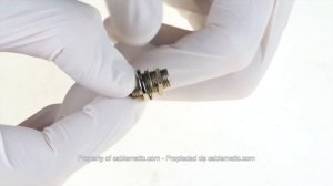 Acoplador de fibra óptica FC/PC a FC/PC monomodo simplex- distribuido por CABLEMATIC ®