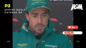 ENTREVISTA FERNANDO ALONSO POST QUALY SPRINT GP CHINA 2024