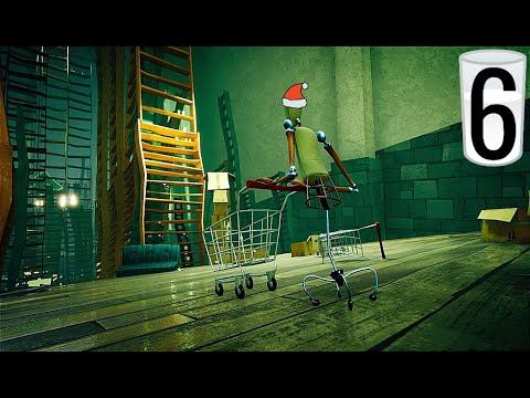 ПОПАЛ В СТРАННЫЙ МАРКЕТ┃ Hello Neighbor #6 смотреть онлайн