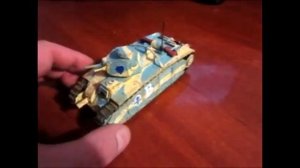 Бумажная модель Французского танка B - 1bis