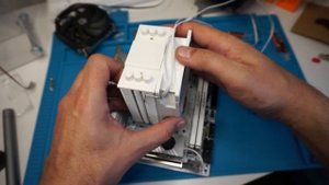 "Зимняя сборка" на материнской плате JGINYUE B760I SNOW DREAM D4