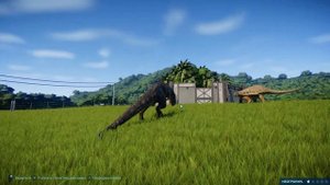 Jurassic World Evolution#23 - Битвы динозавров#4 - ТРАВОЯДНЫЕ ОТЫГРАЛИСЬ