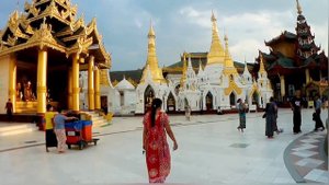 Пагода Шведагон (построена в 500 гг. до н.э). Мьянма. Декабрь - 2023 г.