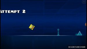 Прошёл самый лёгкий демон в Geometry Dash