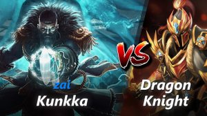 How to Kunkka safelane vs Dragon Knight/Windranger (feat. zai) | First 10 minutes