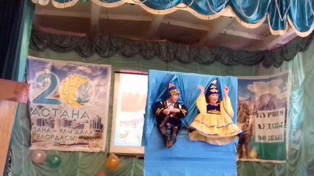 Тақыр ауылы Қуыршақтар театры. Тақыр негізгі орта мектебі. Көрініс. смотреть онлайн