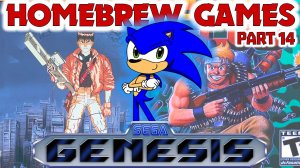 Homebrew, Unlicensed and Hacks games Sega Genesis Part 14