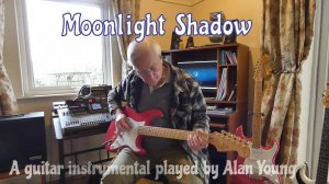 Moonlight Shadow (Shadows arrangement) - a guitar instrumental played by Alan Young