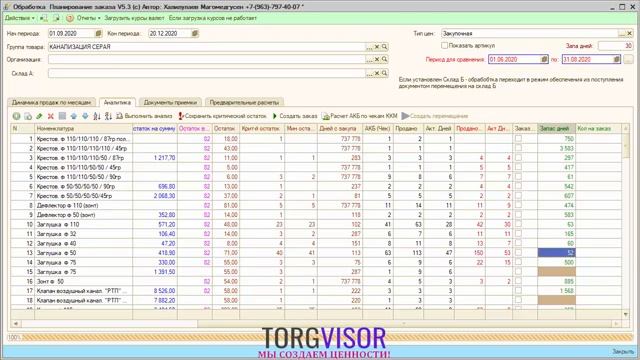 Как оформить эффективный заказ поставщику в 1С УТ 10.3 -  Часть 2