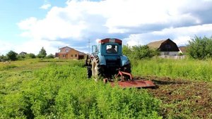 Фреза 2022 и Трактор Т-40.