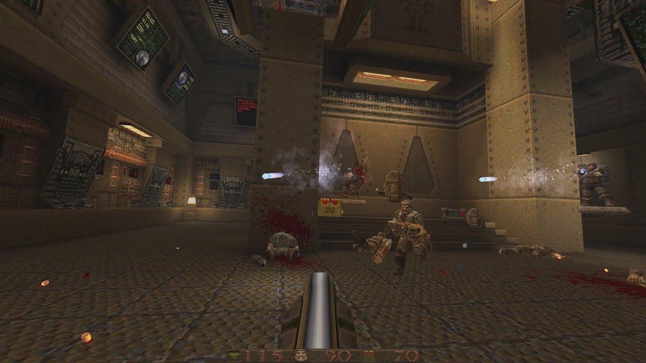 Quake | Arcane Dimensions - HANGER 16 (AD_E1M1) 100% Secrets & Kills смотреть онлайн