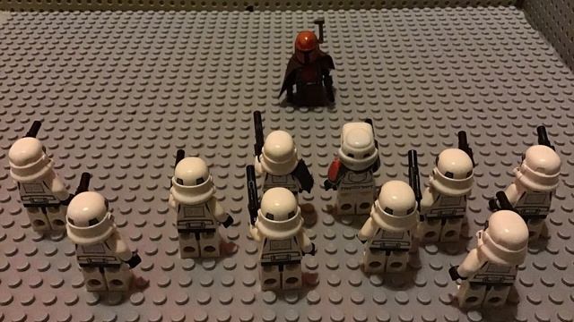 Lego Star Wars bounty Hunter stop motion смотреть онлайн