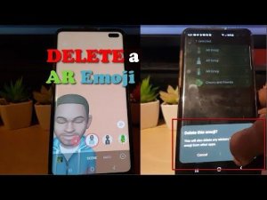 How to Delete AR Emoji