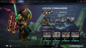 Dota 2 Unlock Style of Legion Commander 1 Set 2 Style