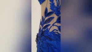 ВСТРЕЧАЙТЕ НОВОЕ ПЛАТЬЕ ПРЕМИУМ-КЛАССА  "САПФИРОВАЯ ВОЛНА". Kharizmadress.