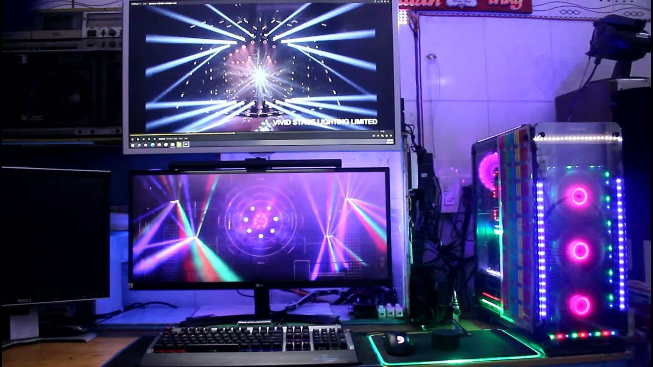 Gắn đèn Ambilight color vào màn hình смотреть онлайн