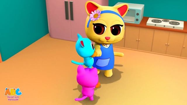 Голова плечи колени и пальцы ног | Изучите части тела | Песни Для Детей | All Babies Channel Russia смотреть онлайн