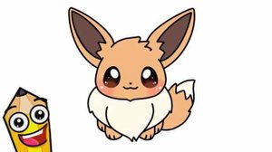 КАК НАРИСОВАТЬ KAWAII ЭВИ ЭЗИ | EEVEE EASY | РИСОВАНИЕ ПОКЕМОНОВ