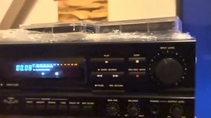 DENON DRS-610 обзор. тест на работу