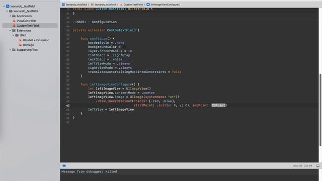 Swift-уроки: КАК встроить в TextField индикатор загрузки и кастомную view смотреть онлайн