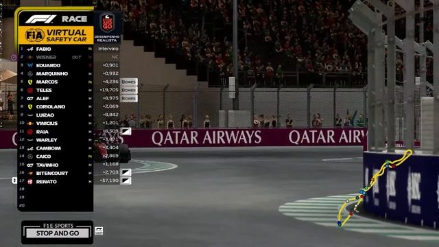 F5 - ARÁBIA SAUDITA - ETAPA 7 - T18 - F1 E-Sports смотреть онлайн