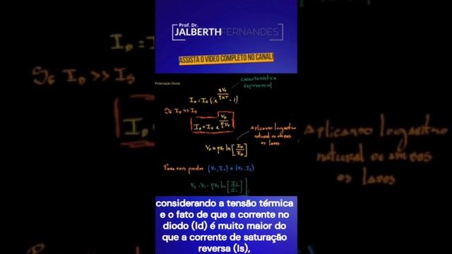 Como calcular a corrente e a tensão em um diodo?