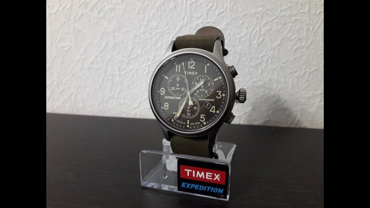 Обзор милитари Timex expedition chronograph