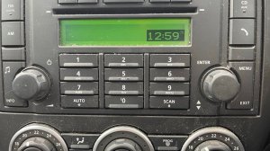 Freelander 2 Clock Change. How to set the time in the radio of a Land Rover Freelander 2