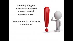 Видеопрезентация. Пример.