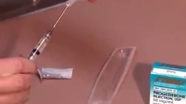 Progesterone Injection Instructions