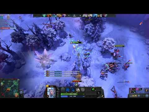 Dota 2 BLOWOUT. Crystal Maiden forces Wraith and Techies our of lane. смотреть онлайн