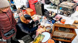 Экономия на покупках в 10 раз. Поход на Барахолку Санкт-Петербурга. Блошиный рынок на Удельной