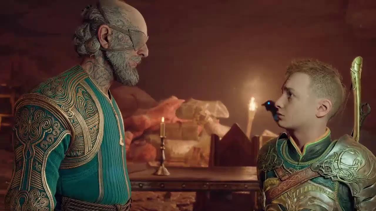 Полное прохождение игры God of WAR Ragnarok часть#11 путь к Одину PS4 Без комметарий смотреть онлайн