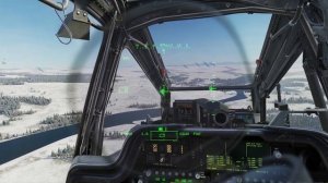 DCS AH 64 Апач, вылет вдвоем  . Cервер UDA -- Фаза 2