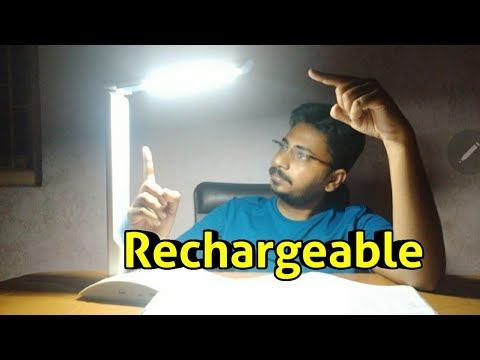 Wipro Symphony 6 Watt Rechargeable LED Table Lamp |  Rechargeable Reading Lamp