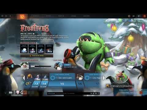 Dota 2 Frostivus 2019 swap tip penguin present reward claim! Free wheel spin! смотреть онлайн