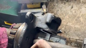 Ремонт оси грузового автомобиля в полевых условиях